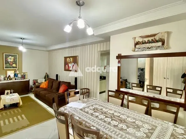 Apartamento com 131m² 3 quartos e 2 banheiros, à venda, no bairro Centro em Ponta Grossa