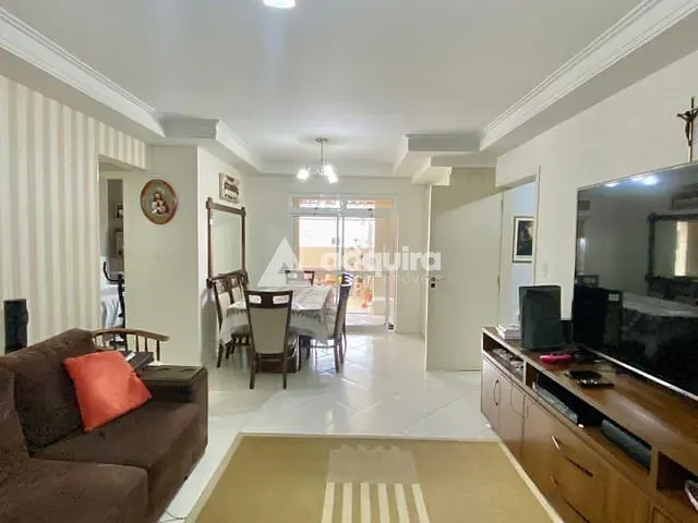 Apartamento com 131m² 3 quartos e 2 banheiros, à venda, no bairro Centro em Ponta Grossa