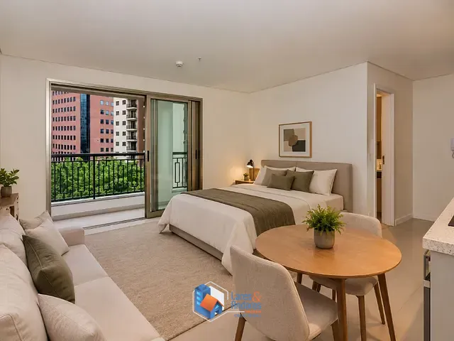 Apartamento com 33m² 1 quarto e 1 banheiro, à venda, no bairro Brooklin Paulista em São Paulo