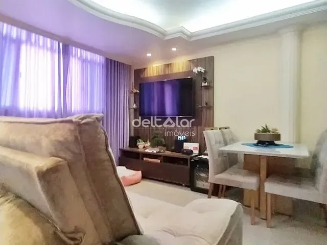 Apartamento com 70m² 3 quartos e 1 banheiro, para alugar, no bairro Guarani em Belo Horizonte