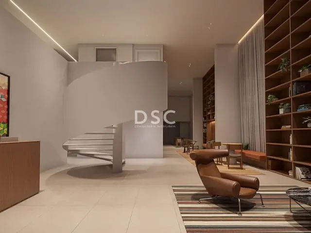 Apartamento com 90m² 2 quartos e 2 banheiros, à venda, no bairro Centro Cívico em Curitiba