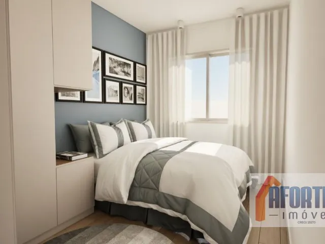 Apartamento 2 quartos e 1 banheiro, à venda, no bairro Afonso Pena em São José Dos Pinhais