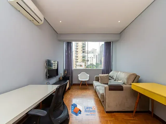 Apartamento com 57m² 1 quarto e 1 banheiro, à venda, no bairro Itaim Bibi em São Paulo