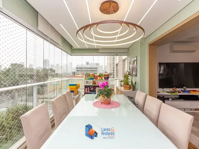 Apartamento com 161m² 3 quartos e 4 banheiros, à venda, no bairro Bosque da Saúde em São Paulo