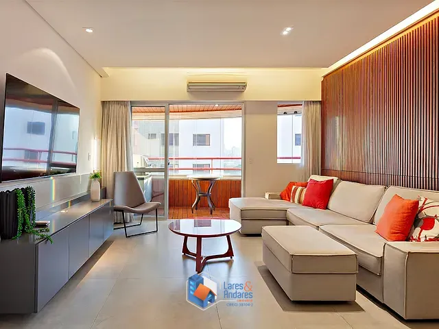 Apartamento com 90m² 2 quartos e 2 banheiros, à venda, no bairro Indianópolis em São Paulo