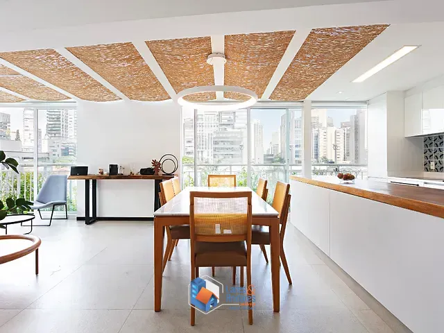 Apartamento com 155m² 2 quartos e 3 banheiros, à venda, no bairro Vila Nova Conceição em São Paulo