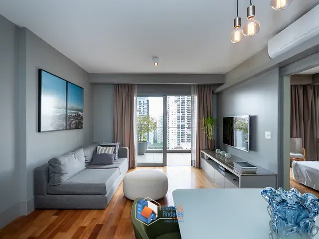 Apartamento com 76m² 1 quarto e 2 banheiros, à venda, no bairro Vila Nova Conceição em São Paulo