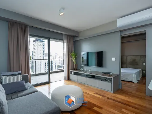 Apartamento com 76m² 1 quarto e 2 banheiros, à venda, no bairro Vila Nova Conceição em São Paulo