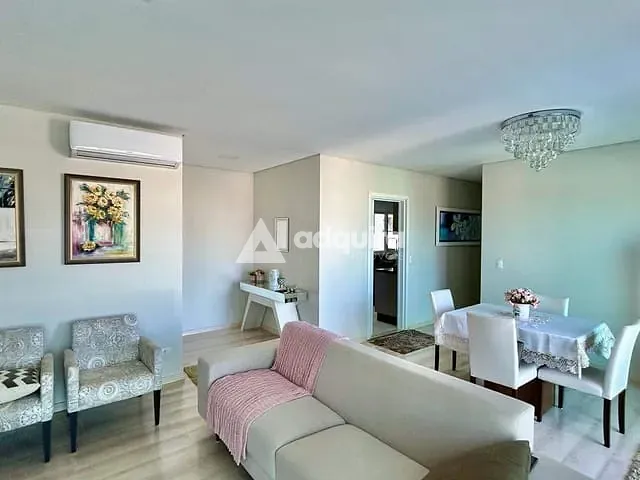 Apartamento com 187m² 3 quartos e 2 banheiros, à venda, no bairro Uvaranas em Ponta Grossa