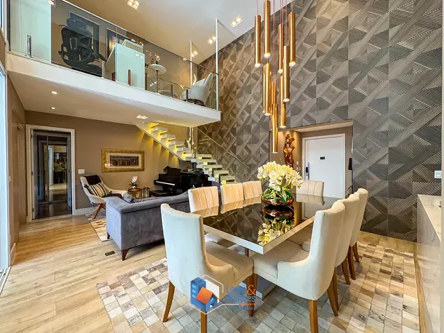 Apartamento com 197m² 3 quartos e 4 banheiros, à venda, no bairro Brooklin Paulista em São Paulo