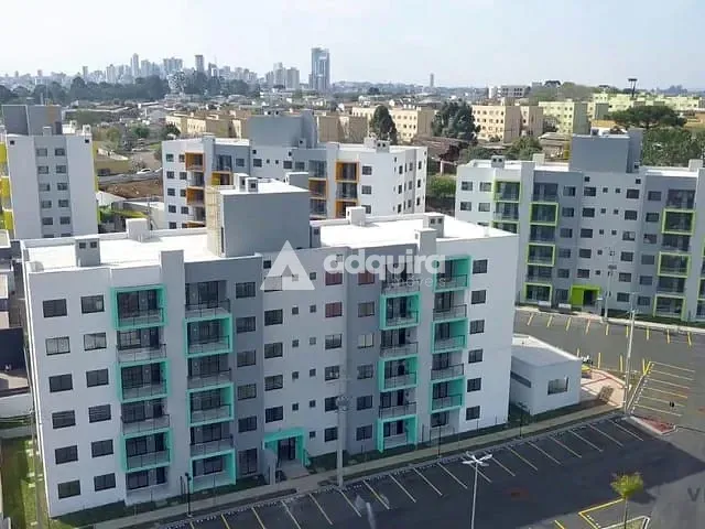 Apartamento 1 quarto e 1 banheiro, à venda, no bairro Colônia Dona Luíza em Ponta Grossa