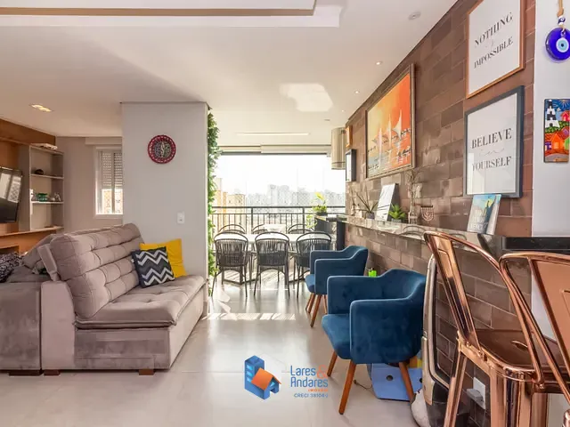 Apartamento com 73m² 2 quartos e 2 banheiros, à venda, no bairro Cambuci em São Paulo