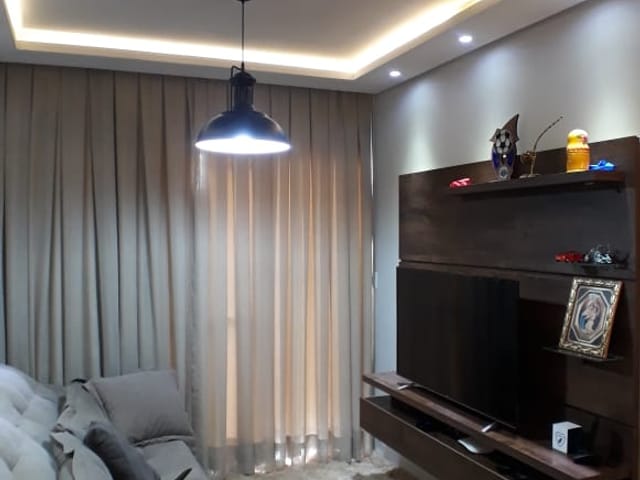 Foto do Apartamento - Apartamento à venda, Centro, Londrina, PR - Edifício Hedi - 3 Quartos sendo 1 suíte - Andar Alto - 1 Vaga de Garagem - Armários - Sala ampla | Guepardo Imob