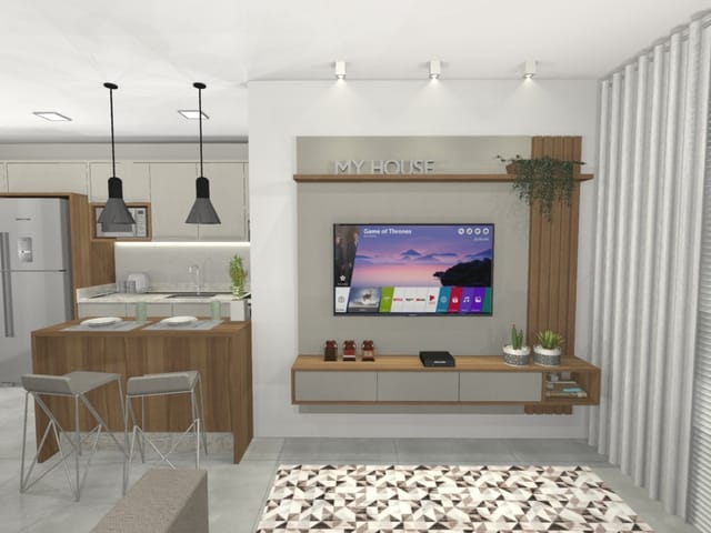 Foto do Apartamento - INSIGHT PALHANO - R$ 650.000 - Apartamento à venda, 2 dormitórios (1 suíte) , 62 m², Gleba Palhano, Londrina/PR | Human Imóveis