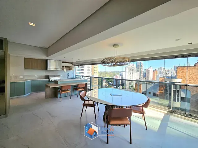 Apartamento com 192m² 2 quartos e 4 banheiros, à venda, no bairro Campo Belo em São Paulo