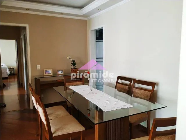 Apartamento com 128m² 4 quartos e 3 banheiros, à venda, no bairro Jardim Aquarius em São José dos Campos