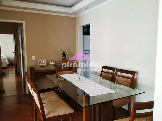 Apartamento com 128m² 4 quartos e 3 banheiros, à venda, no bairro Jardim Aquarius em São José dos Campos