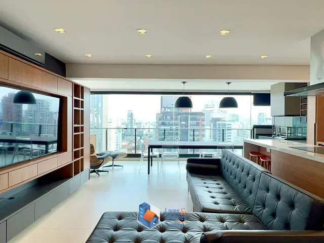 Apartamento com 72m² 1 quarto e 2 banheiros, à venda, no bairro Pinheiros em São Paulo