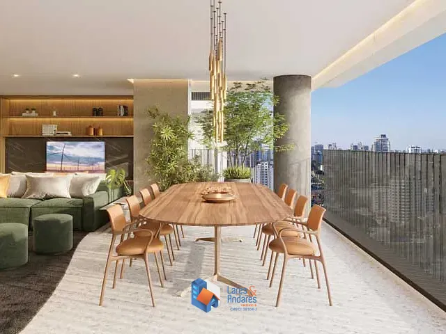 Apartamento com 215m² 3 quartos e 5 banheiros, à venda, no bairro Moema em São Paulo