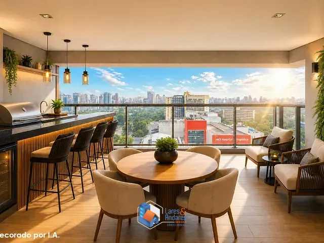 Apartamento com 177m² 3 quartos e 5 banheiros, à venda, no bairro Vila Clementino em São Paulo