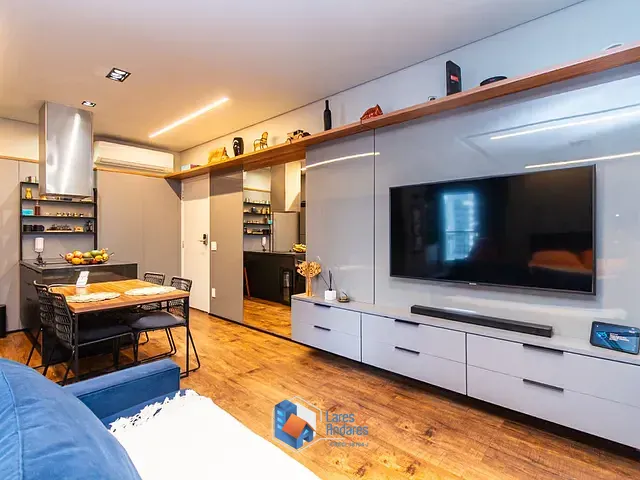 Apartamento com 48m² 1 quarto e 1 banheiro, à venda, no bairro Indianópolis em São Paulo