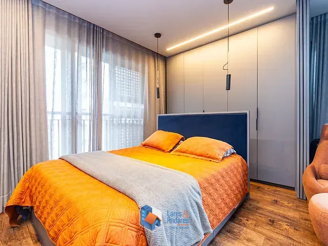 Apartamento com 48m² 1 quarto e 1 banheiro, à venda, no bairro Indianópolis em São Paulo