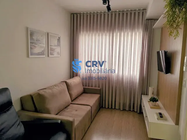 Apartamento com 62m² 1 quarto e 1 banheiro, à venda, no bairro Gleba Palhano em Londrina