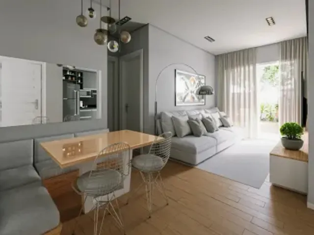 Foto do Apartamento - Apartamento para venda em Vila Bandeirantes com 2 quartos, sendo 1 suíte, 59m² | Lares e Andares Imóveis