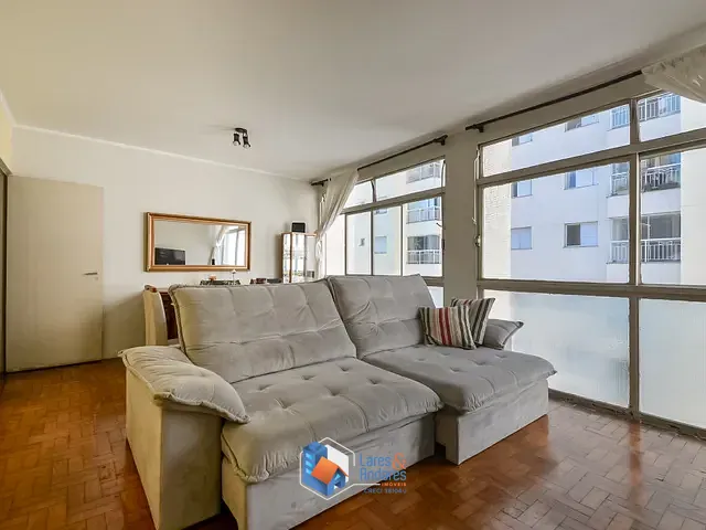Apartamento com 120m² 3 quartos e 3 banheiros, à venda, no bairro Jardim Paulista em São Paulo