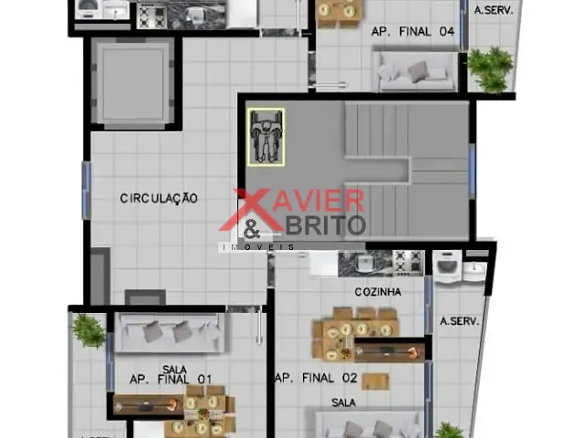 Apartamento 2 quartos e 1 banheiro, à venda, no bairro Vila Matilde em São Paulo