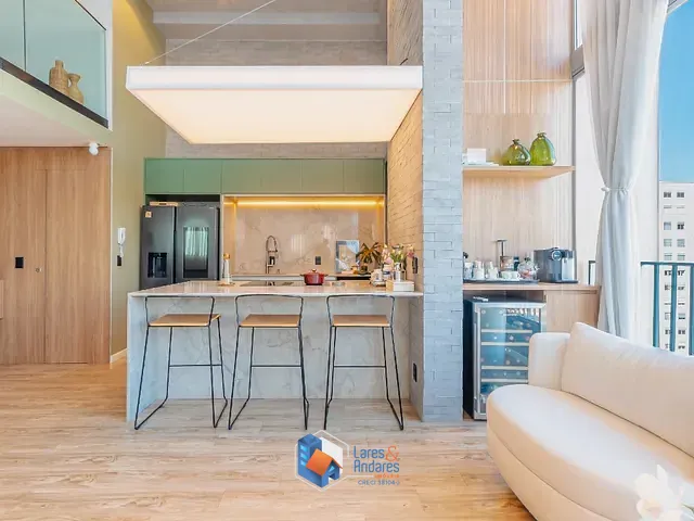 Apartamento com 130m² 2 quartos e 3 banheiros, à venda, no bairro Pinheiros em São Paulo
