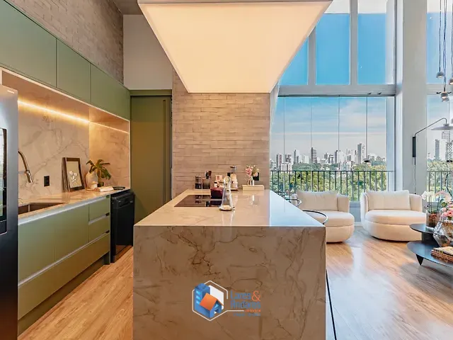 Apartamento com 130m² 2 quartos e 3 banheiros, à venda, no bairro Pinheiros em São Paulo