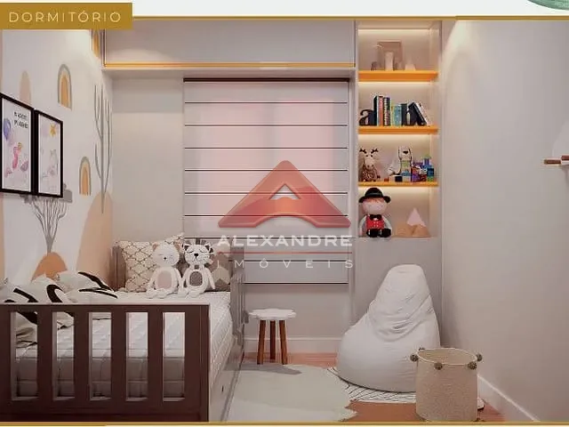 Apartamento com 52m² 2 quartos e 1 banheiro, à venda, no bairro Parque Residencial Flamboyant em São José dos Campos