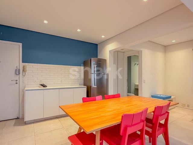 Apartamento com 70m² 1 quarto e 2 banheiros, à venda, no bairro Vila Olímpia em São Paulo