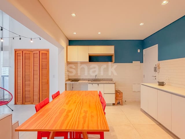 Apartamento com 70m² 1 quarto e 2 banheiros, à venda, no bairro Vila Olímpia em São Paulo