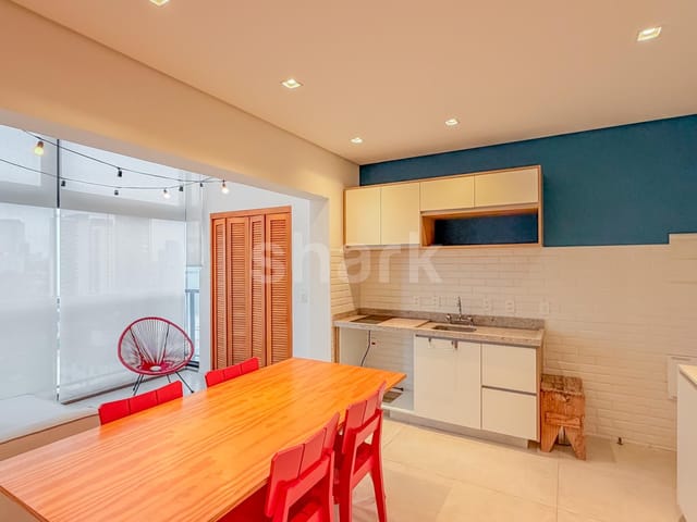 Apartamento com 70m² 1 quarto e 2 banheiros, à venda, no bairro Vila Olímpia em São Paulo