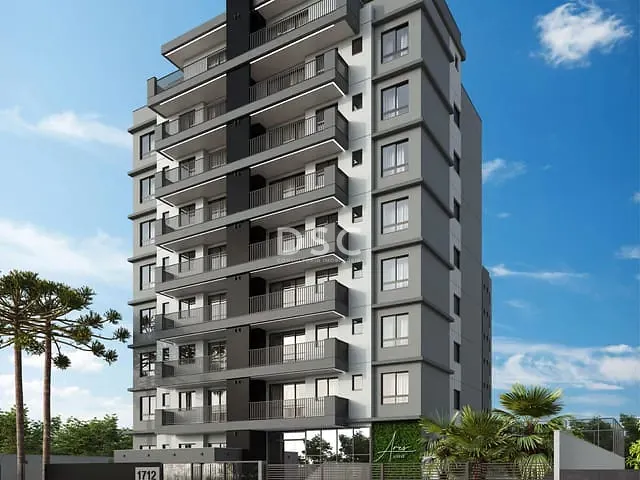 Apartamento 2 quartos e 1 banheiro, à venda, no bairro Centro em Curitiba