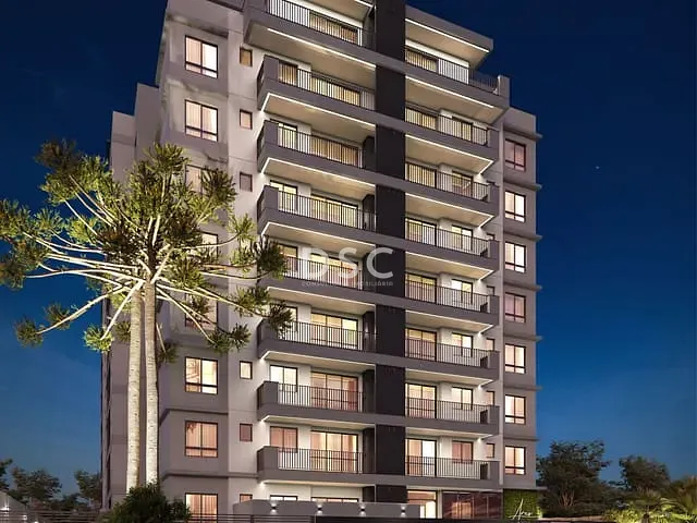 Apartamento 2 quartos e 1 banheiro, à venda, no bairro Centro em Curitiba