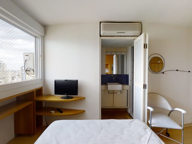 Apartamento 1 quarto e 1 banheiro, à venda, no bairro Consolação em São Paulo