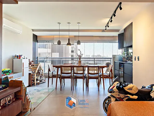 Apartamento com 108m² 2 quartos e 3 banheiros, à venda, no bairro Água Branca em São Paulo