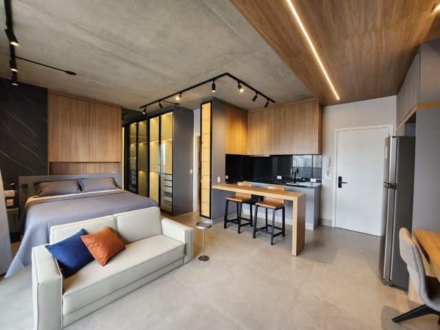 Apartamento com 42m² 1 quarto e 1 banheiro, à venda, no bairro Vila Olímpia em São Paulo