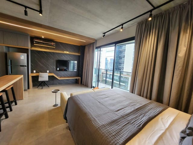 Apartamento com 42m² 1 quarto e 1 banheiro, à venda, no bairro Vila Olímpia em São Paulo