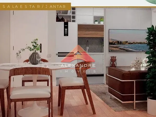 Apartamento com 65m² 3 quartos e 1 banheiro, à venda, no bairro Parque Residencial Flamboyant em São José dos Campos