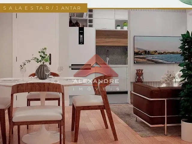 Apartamento com 65m² 3 quartos e 1 banheiro, à venda, no bairro Parque Residencial Flamboyant em São José dos Campos