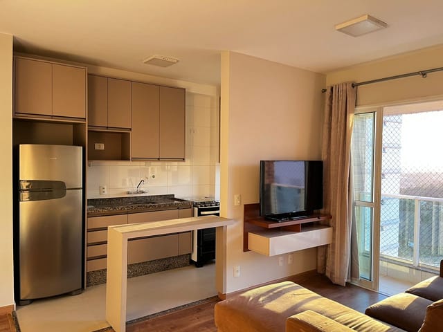 Foto do Apartamento - NYC PALHANO - Apartamento mobiliado com 3 dormitórios para alugar, 69m² por R$ 3.500/mês - Aurora - Londrina/PR | Human Imóveis