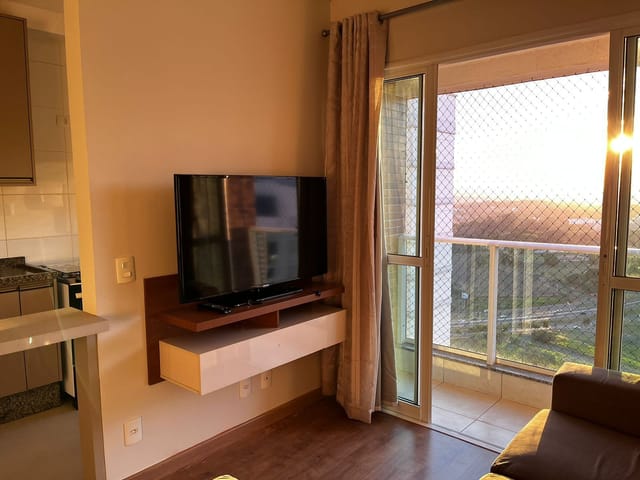 Foto do Apartamento - NYC PALHANO - Apartamento mobiliado com 3 dormitórios para alugar, 69m² por R$ 3.500/mês - Aurora - Londrina/PR | Human Imóveis