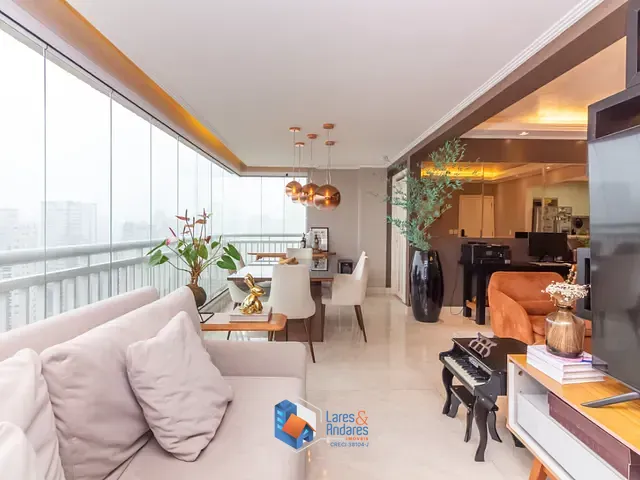 Apartamento com 140m² 2 quartos e 3 banheiros, à venda, no bairro Chácara Inglesa em São Paulo
