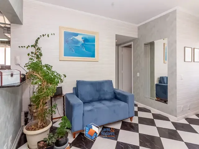 Apartamento com 62m² 2 quartos e 1 banheiro, à venda, no bairro Moema em São Paulo