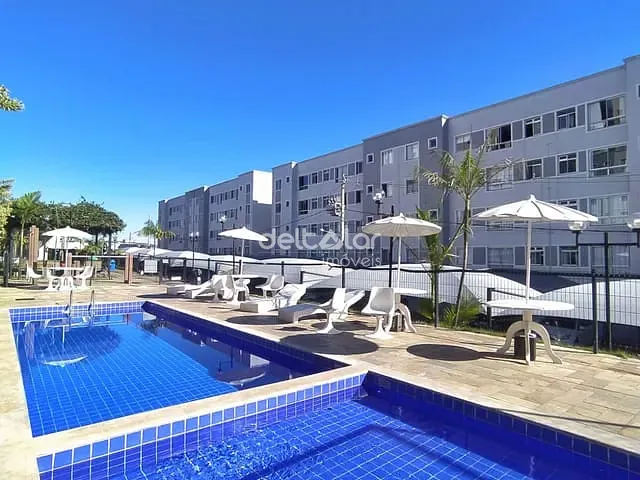 Apartamento com 50m² 2 quartos e 1 banheiro, para alugar, no bairro Chácaras Santa Inês (São Benedito) em Santa Luzia