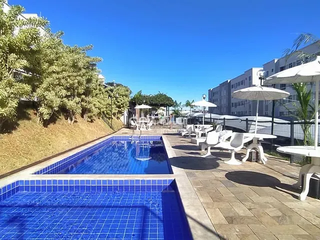 Apartamento com 50m² 2 quartos e 1 banheiro, para alugar, no bairro Chácaras Santa Inês (São Benedito) em Santa Luzia